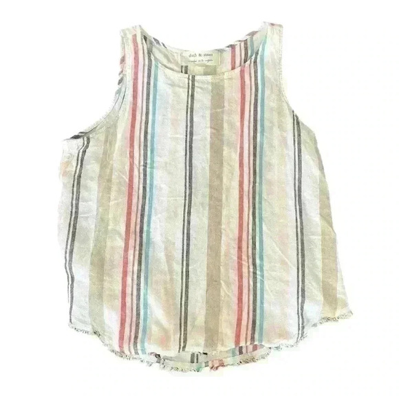 Anthropologie Cloth and Stone Striped Tank Top Size Medium - Picture 4 of 6